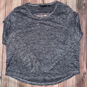 Athleta Medium Long Sleeve Striped Shirt